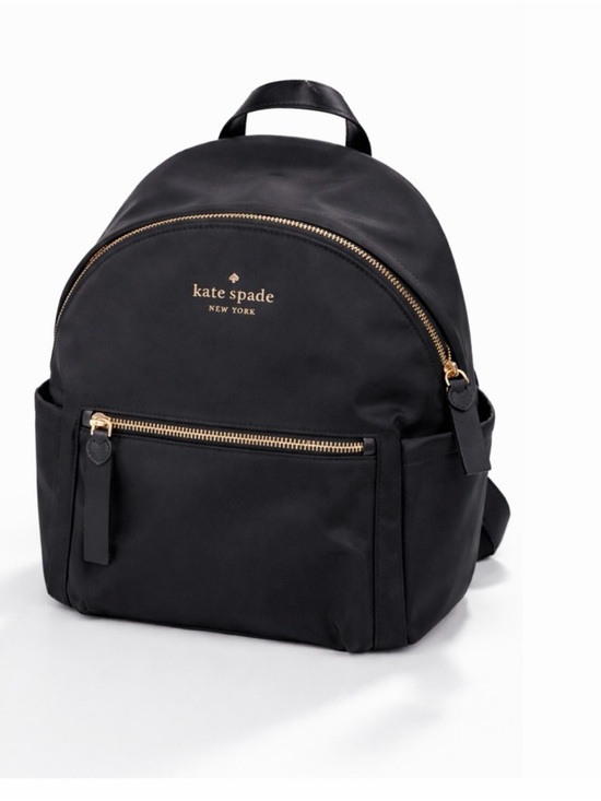 kate spade Handbags - Kate Spade ♠️ Chelsea Black Nylon Backpack with Gold Hardware
